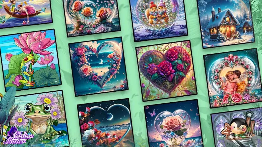 Взлом Color Master — Color by Number (Колор Мастер Про)  [МОД Unlocked] — последняя версия apk на Андроид screen 1