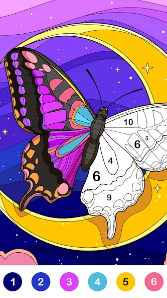 Скачать взломанную Tap Color Pro: Color By Number (Тап Колор Про)  [МОД Меню] — стабильная версия apk на Андроид screen 4