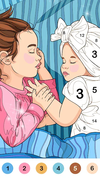 Скачать взломанную Tap Color Pro: Color By Number (Тап Колор Про)  [МОД Меню] — стабильная версия apk на Андроид screen 5