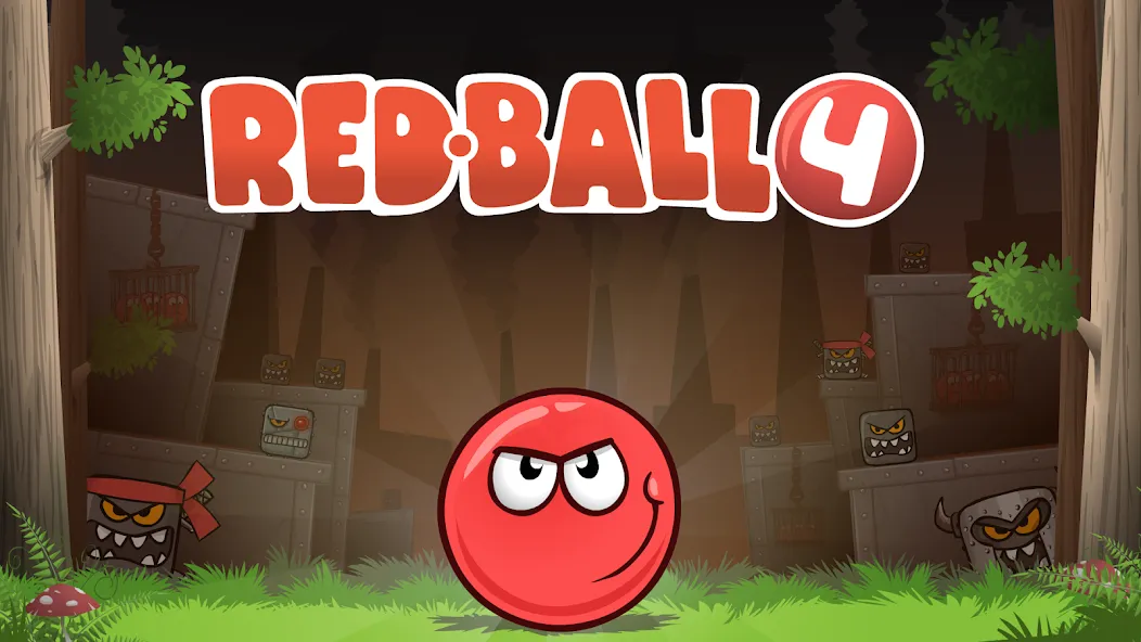 Взломанная Red Ball 4 (Рэд Болл 4)  [МОД Бесконечные монеты] — полная версия apk на Андроид screen 1