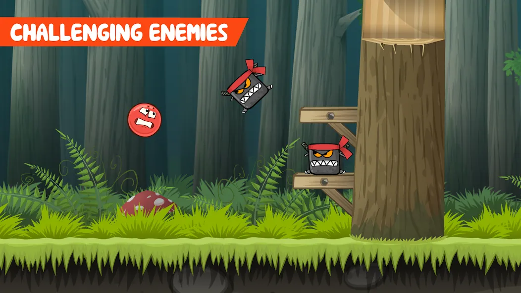 Взломанная Red Ball 4 (Рэд Болл 4)  [МОД Бесконечные монеты] — полная версия apk на Андроид screen 4