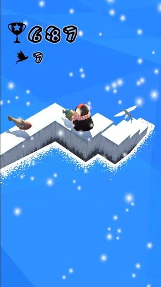 Скачать взломанную Lost Penguin — Endless Journey (Лост Пенгвин)  [МОД Menu] — стабильная версия apk на Андроид screen 4