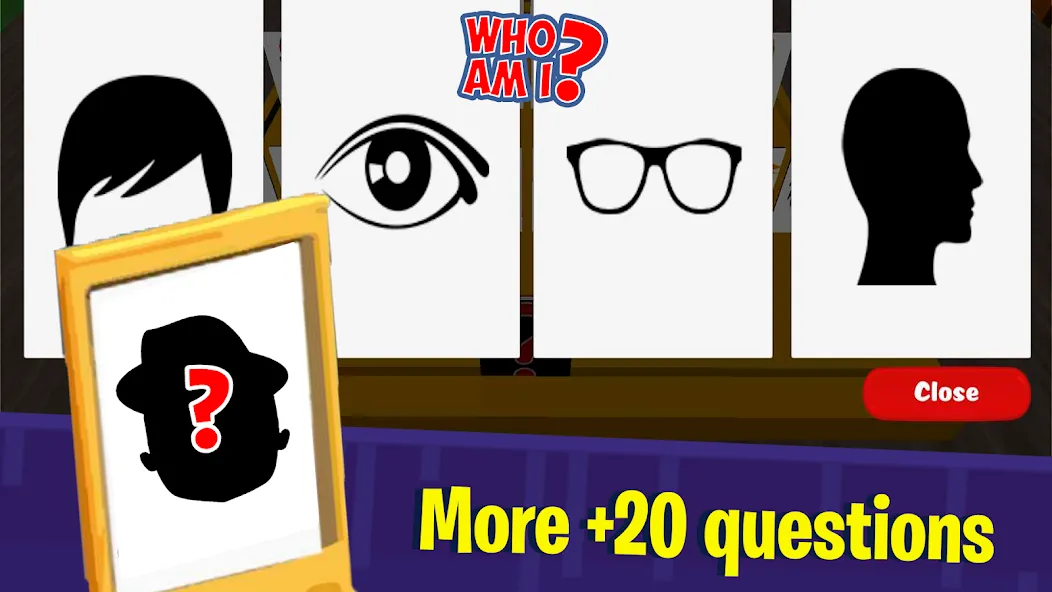 Взломанная Guess who am I Board games  [МОД Меню] — последняя версия apk на Андроид screen 3
