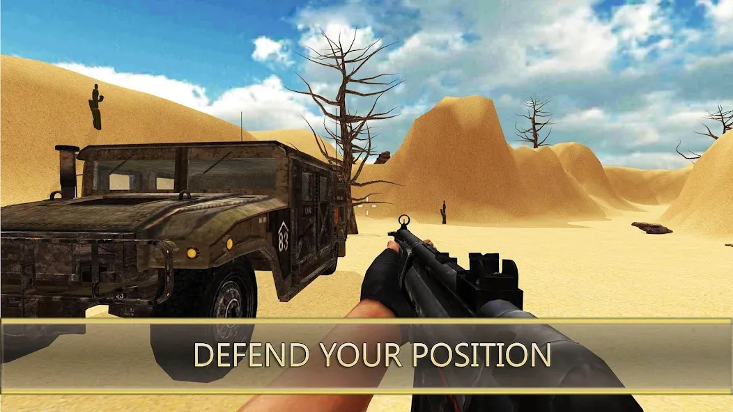 Скачать взлом Desert Hawks: Soldier War Game  [МОД Бесконечные монеты] — последняя версия apk на Андроид screen 3