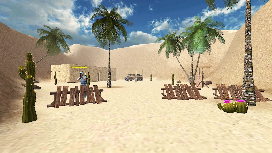 Скачать взлом Desert Hawks: Soldier War Game  [МОД Бесконечные монеты] — последняя версия apk на Андроид screen 4