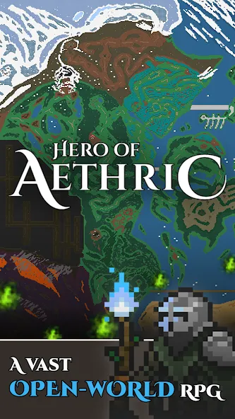 Скачать взлом Hero of Aethric | Classic RPG  [МОД Бесконечные деньги] — стабильная версия apk на Андроид screen 1