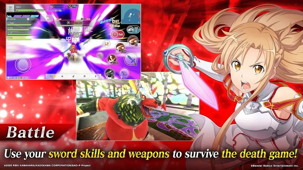 Взлом SAO Integral Factor — MMORPG (САО Интегральный Фактор)  [МОД Много денег] — последняя версия apk на Андроид screen 3