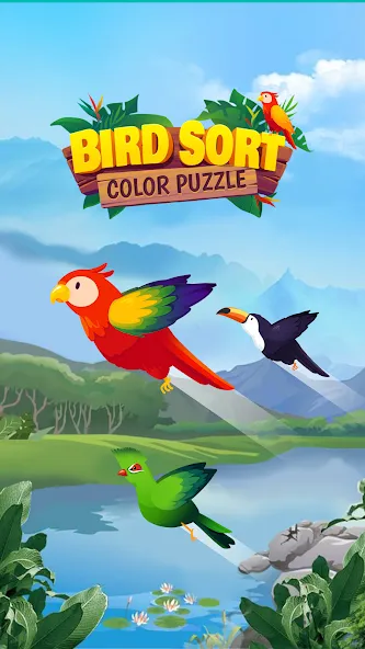 Взлом Bird Sort — Color Puzzle  [МОД Много монет] — стабильная версия apk на Андроид screen 5