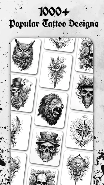 Взлом Tattoo Coloring games  [МОД Бесконечные монеты] — стабильная версия apk на Андроид screen 2