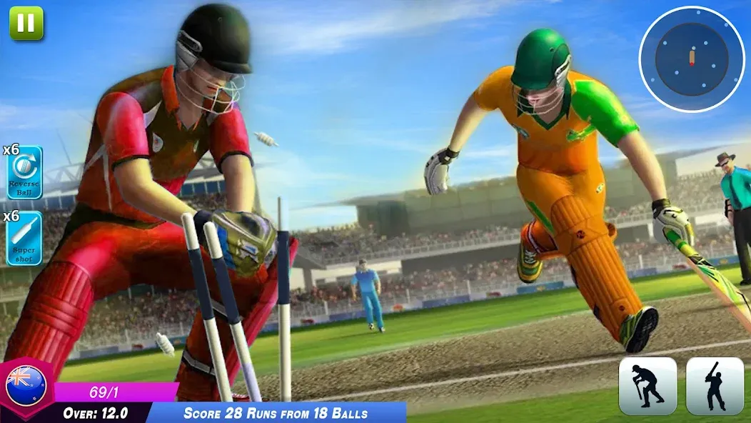 Взломанная World Cricket Games Offline  [МОД Бесконечные деньги] — полная версия apk на Андроид screen 4