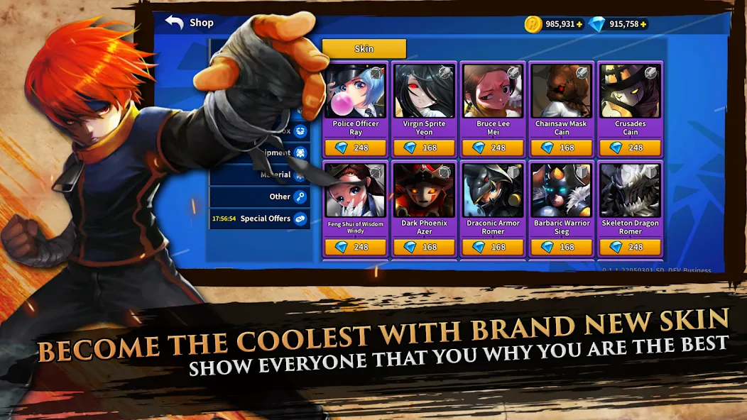 Скачать взломанную Fight of Legends (Файт оф Легендс)  [МОД Unlimited Money] — полная версия apk на Андроид screen 2