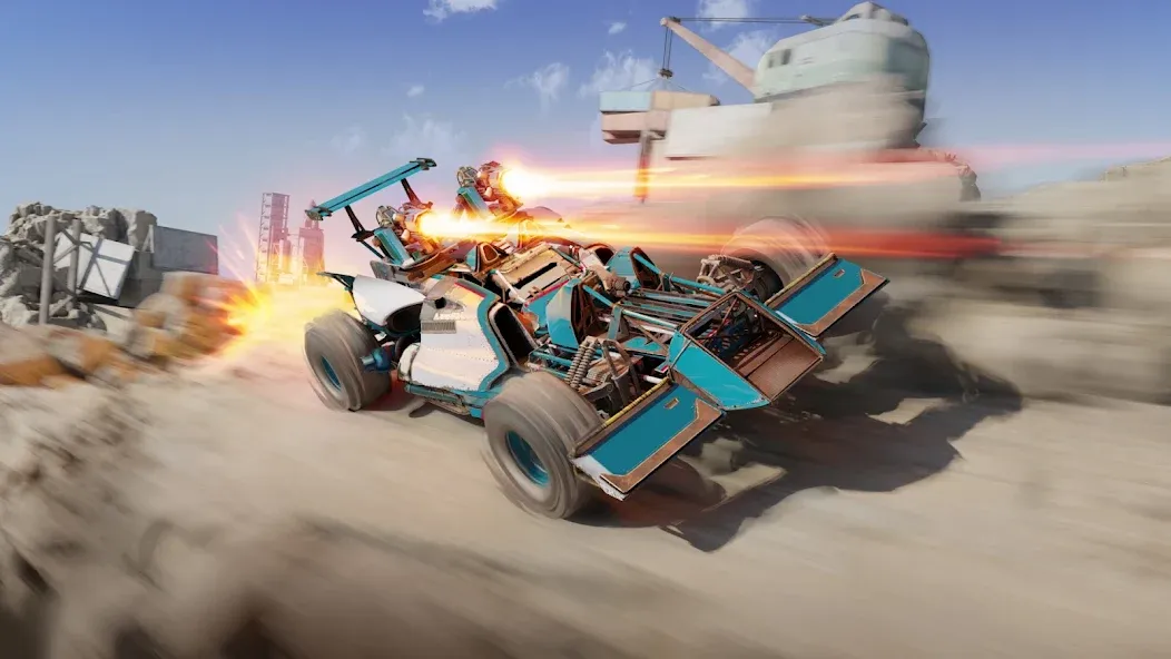 Взломанная Crossout Mobile — PvP Action (Кроссаут Мобайл)  [МОД Unlocked] — стабильная версия apk на Андроид screen 3