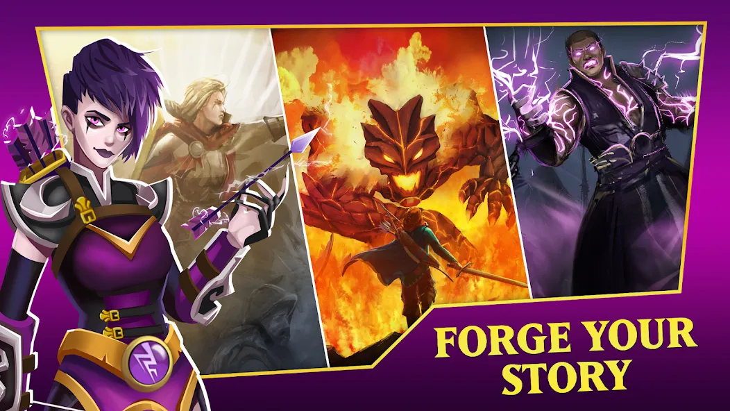 Взломанная Hero Legacy: Adventure RPG (Хиро Легаси)  [МОД Mega Pack] — стабильная версия apk на Андроид screen 4