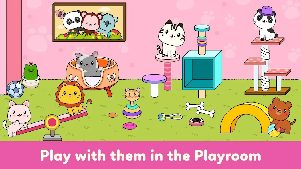 Взломанная Tizi Town — My Pet Daycare  [МОД Бесконечные монеты] — полная версия apk на Андроид screen 3