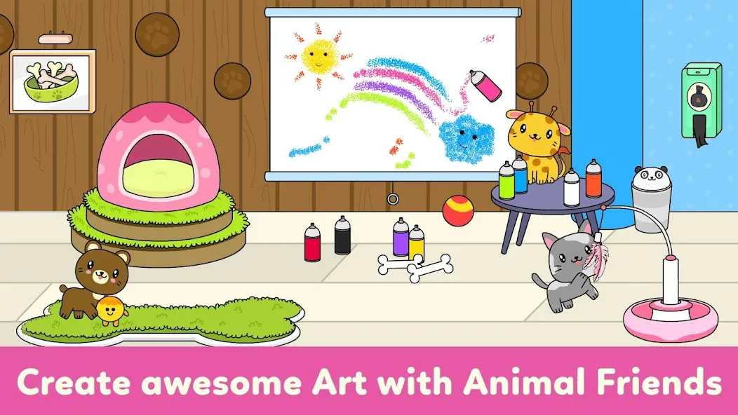 Взломанная Tizi Town — My Pet Daycare  [МОД Бесконечные монеты] — полная версия apk на Андроид screen 4