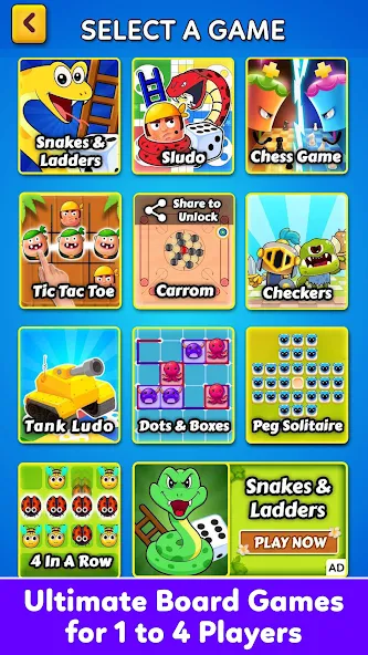 Взломанная Family Board Games Offline  [МОД Menu] — последняя версия apk на Андроид screen 1