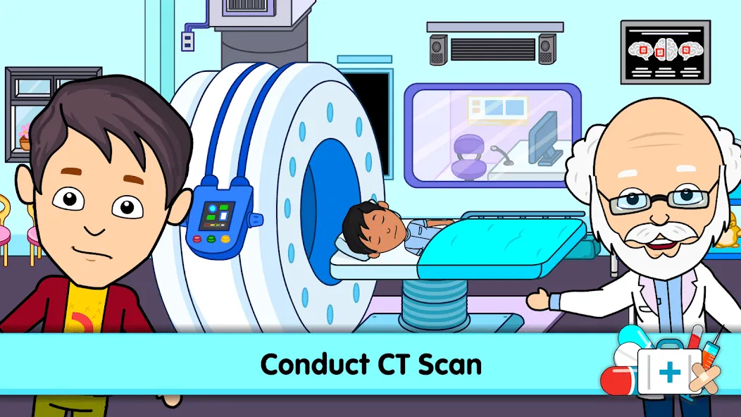 Скачать взломанную My Hospital Town Doctor Games  [МОД Бесконечные монеты] — последняя версия apk на Андроид screen 5