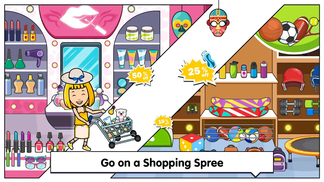 Взлом Tizi Town — My World  [МОД Меню] — стабильная версия apk на Андроид screen 3