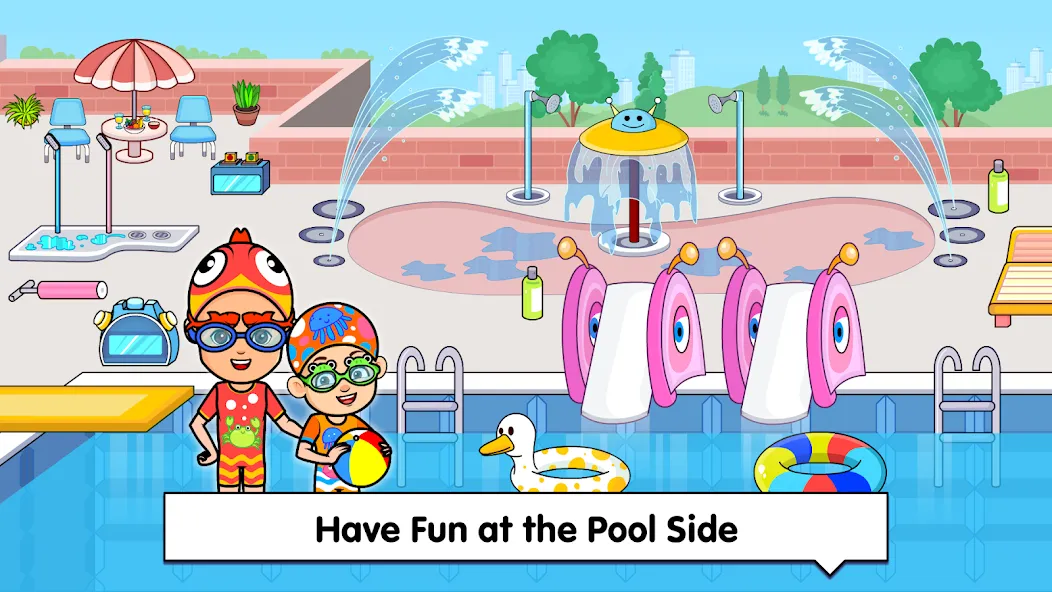 Взлом Tizi Town — My World  [МОД Меню] — стабильная версия apk на Андроид screen 5