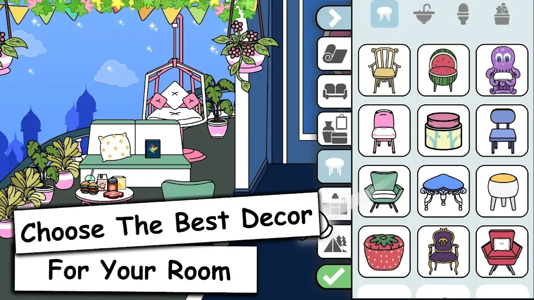Скачать взлом Tizi Town: My Princess Games  [МОД Бесконечные деньги] — полная версия apk на Андроид screen 2