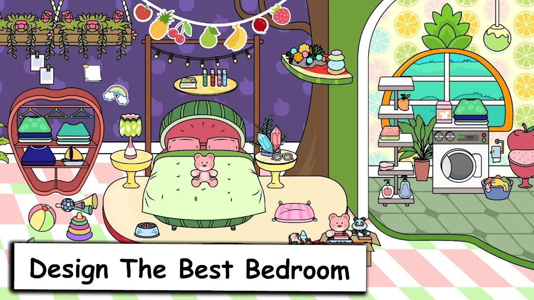 Скачать взлом Tizi Town: My Princess Games  [МОД Бесконечные деньги] — полная версия apk на Андроид screen 4