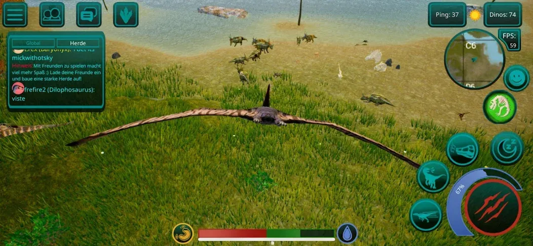 Скачать взломанную The Cursed Dinosaur Isle: Game  [МОД Много денег] — полная версия apk на Андроид screen 4