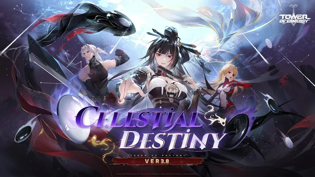 Взлом Tower of Fantasy (Тауэр оф Фэнтези)  [МОД Много монет] — последняя версия apk на Андроид screen 1