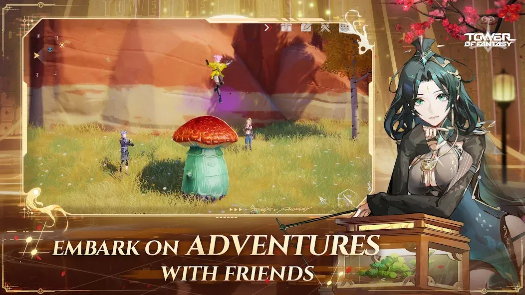 Взлом Tower of Fantasy (Тауэр оф Фэнтези)  [МОД Много монет] — последняя версия apk на Андроид screen 4
