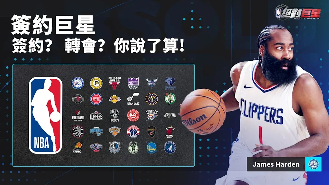 Взлом NBA絕對巨星  [МОД Меню] — полная версия apk на Андроид screen 2