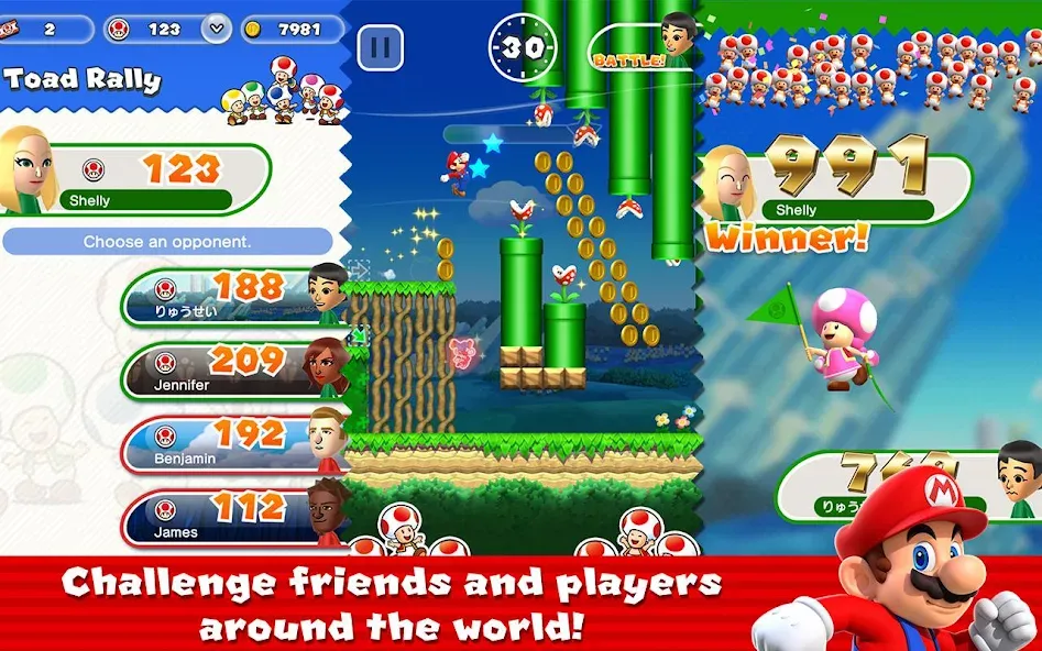 Взлом Super Mario Run (упер Марио Ран)  [МОД Unlimited Money] — полная версия apk на Андроид screen 4