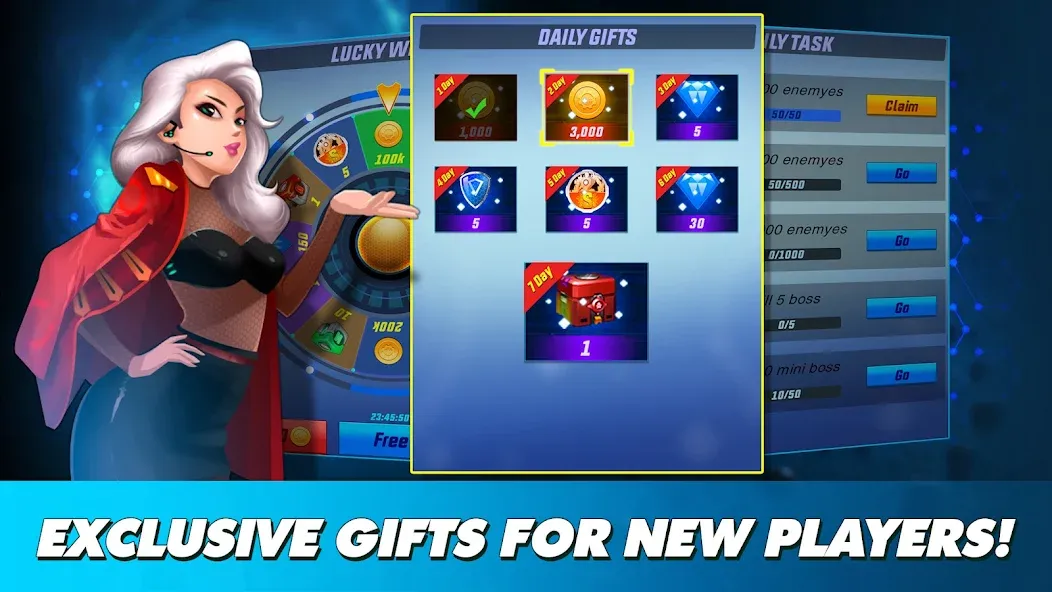 Взлом Thunder Fighter Superhero (Сандер Файтер)  [МОД Unlimited Money] — полная версия apk на Андроид screen 4