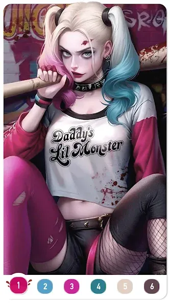 Скачать взлом Clown Color, Paint by number  [МОД Бесконечные деньги] — стабильная версия apk на Андроид screen 1