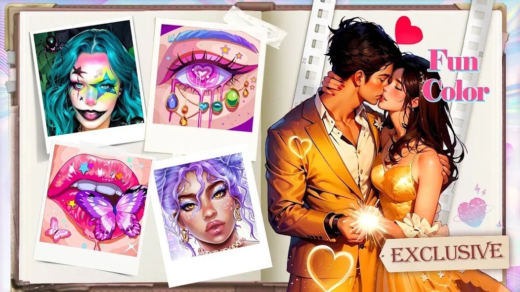 Скачать взломанную Fun Color:Happy Coloring games  [МОД Много денег] — стабильная версия apk на Андроид screen 4