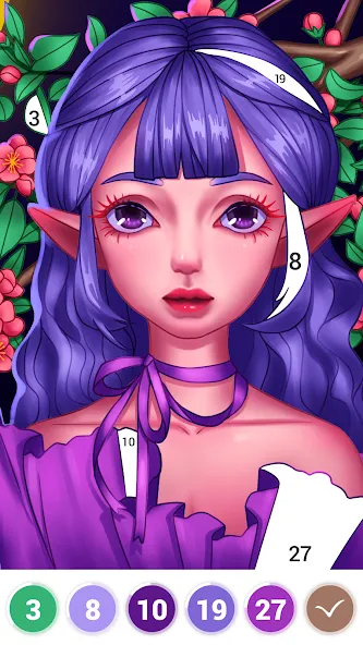 Взлом Art Coloring — Color by Number  [МОД Unlimited Money] — стабильная версия apk на Андроид screen 1