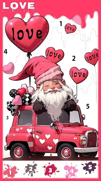 Взломанная Paint Color: Color by number  [МОД Бесконечные деньги] — полная версия apk на Андроид screen 3