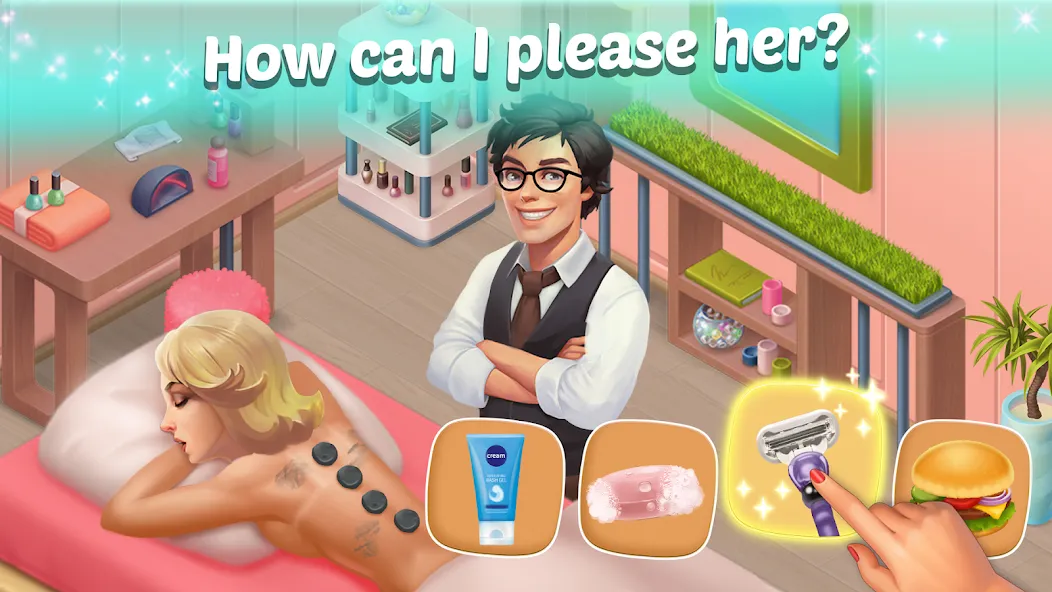 Взломанная Family Hotel: love & match-3 (Фэмели Отель)  [МОД Много монет] — стабильная версия apk на Андроид screen 1