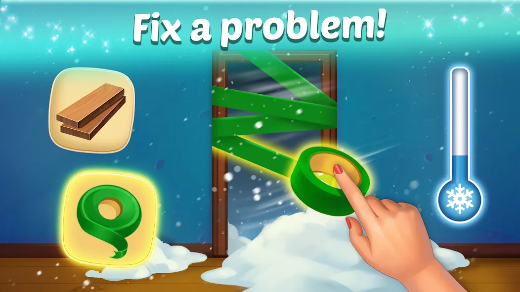 Взломанная Family Hotel: love & match-3 (Фэмели Отель)  [МОД Много монет] — стабильная версия apk на Андроид screen 4