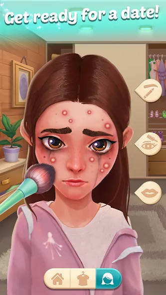 Взломанная Family Town: Match-3 Makeover (Фэмили Таун)  [МОД Бесконечные монеты] — последняя версия apk на Андроид screen 4