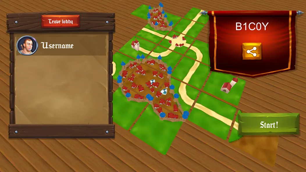 Скачать взлом War of Carcassonne board Games (Каркассон)  [МОД Mega Pack] — стабильная версия apk на Андроид screen 3