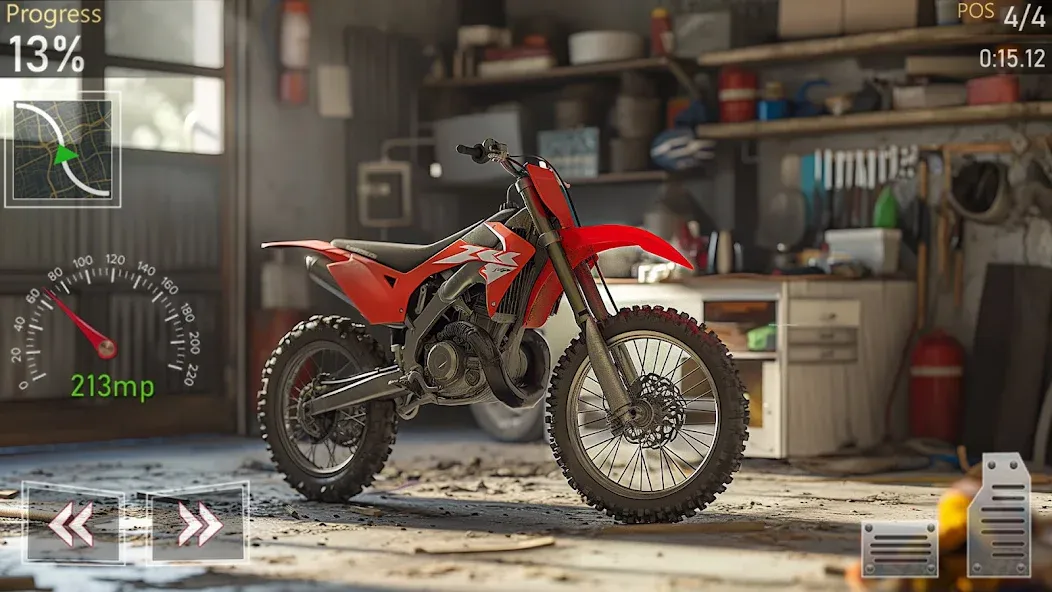 Скачать взлом Motocross MX Dirt Bike Games  [МОД Много денег] — полная версия apk на Андроид screen 1