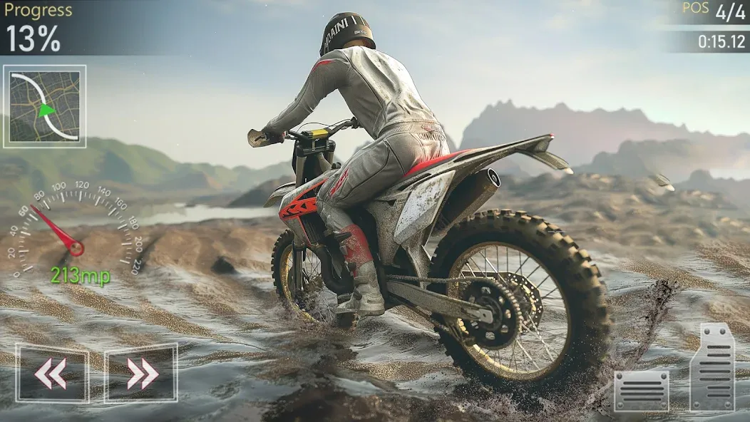 Скачать взлом Motocross MX Dirt Bike Games  [МОД Много денег] — полная версия apk на Андроид screen 3