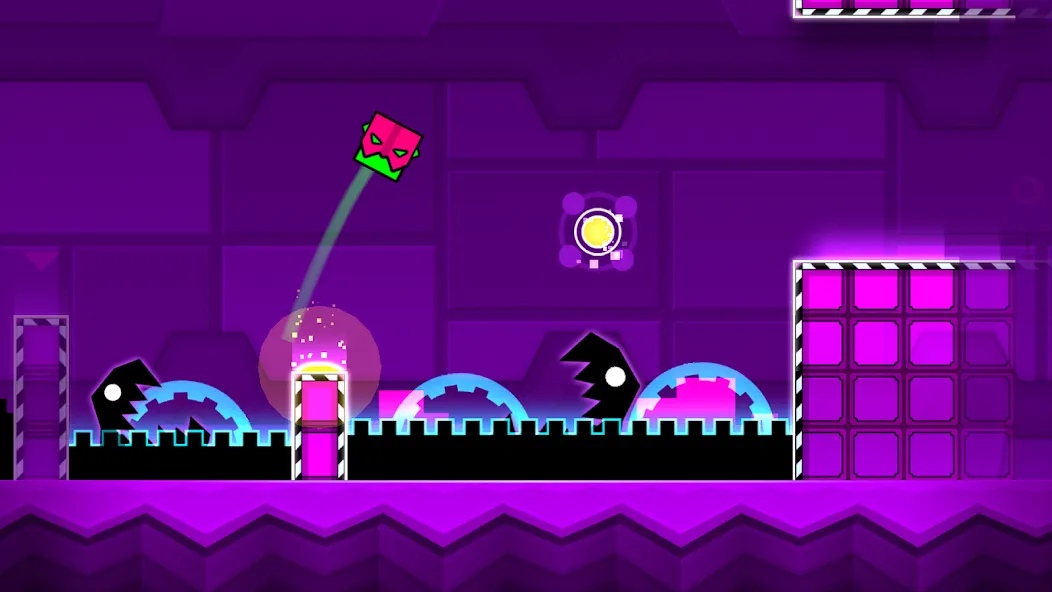 Скачать взлом Geometry Dash Meltdown (Геометрия Дэш Мелтдаун)  [МОД Бесконечные деньги] — полная версия apk на Андроид screen 1