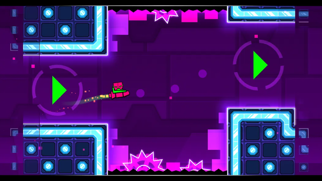 Скачать взлом Geometry Dash Meltdown (Геометрия Дэш Мелтдаун)  [МОД Бесконечные деньги] — полная версия apk на Андроид screen 3