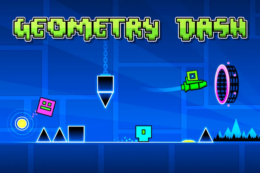 Взлом Geometry Dash Lite (Геометрия Дэш Лайт)  [МОД Бесконечные деньги] — последняя версия apk на Андроид screen 1
