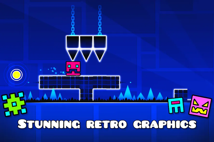 Взлом Geometry Dash Lite (Геометрия Дэш Лайт)  [МОД Бесконечные деньги] — последняя версия apk на Андроид screen 3