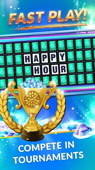 Взлом Wheel of Fortune: TV Game (Вил оф Фортюн)  [МОД Много монет] — стабильная версия apk на Андроид screen 3