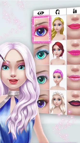 Взломанная Fashion Makeover Stylist Game  [МОД Menu] — последняя версия apk на Андроид screen 4