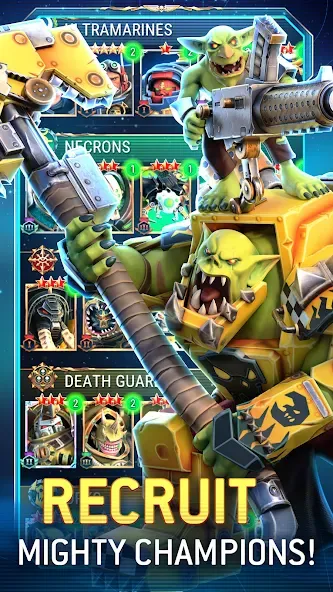 Взломанная Warhammer 40,000: Tacticus  [МОД Меню] — полная версия apk на Андроид screen 1