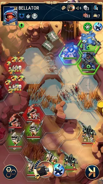 Взломанная Warhammer 40,000: Tacticus  [МОД Меню] — полная версия apk на Андроид screen 5