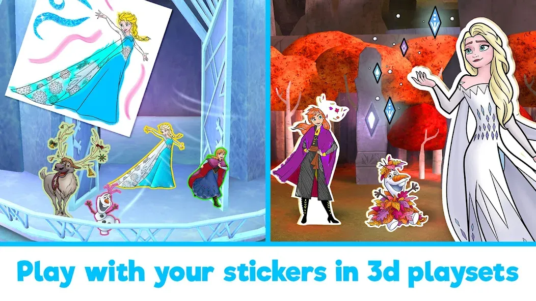 Взломанная Disney Coloring World (Дисней)  [МОД Много монет] — стабильная версия apk на Андроид screen 3